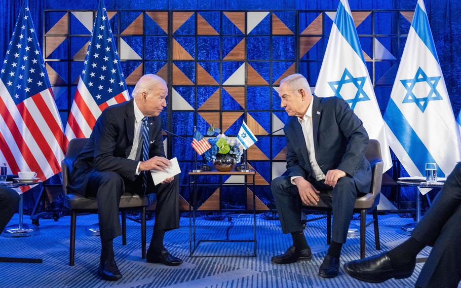 Biden at first denied his longtime frenemy the traditional phone calls and White House visits to express displeasure over Netanyahu’s push to overhaul Israel’s judiciary. But after the Oct. 7 Hamas attacks, he fully embraced the traumatized country, its war aims and its leader.