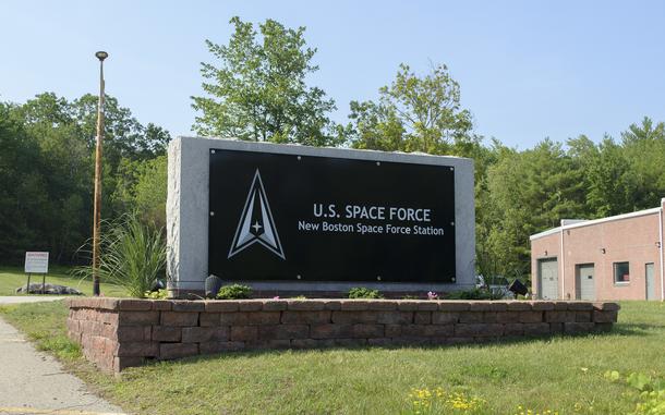  The New Boston Air Force Station, home to the 23d Space Operations Squadron, in New Boston, NH. Authorities have released the names of a police officer and security guard who fired at a man who died near the New Boston Space Force Station earlier this month.