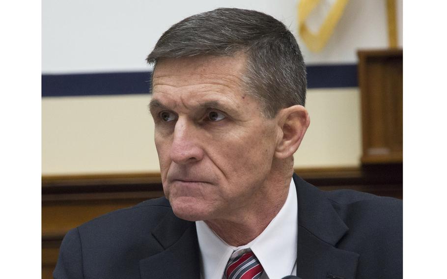 Retired Army Lt. Gen. Michael T. Flynn, at a House Armed Services Committee hearing in February 2015.