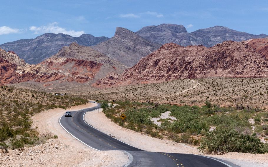 Red Rock Canyon outside Las Vegas.