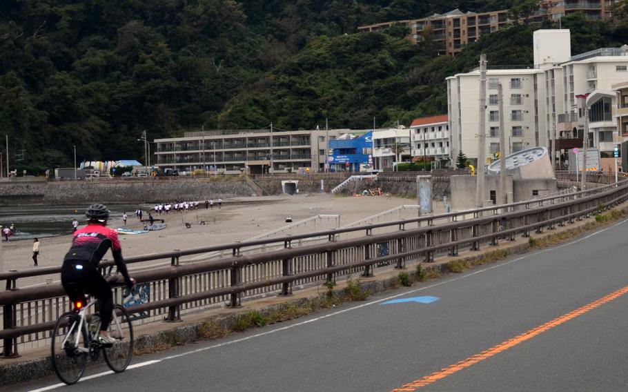 A U.S. Navy sailor stationed at Yokosuka Naval Base allegedly charged into a group of Japanese citizens at the beach in Zushi city on July 9, 2022. 