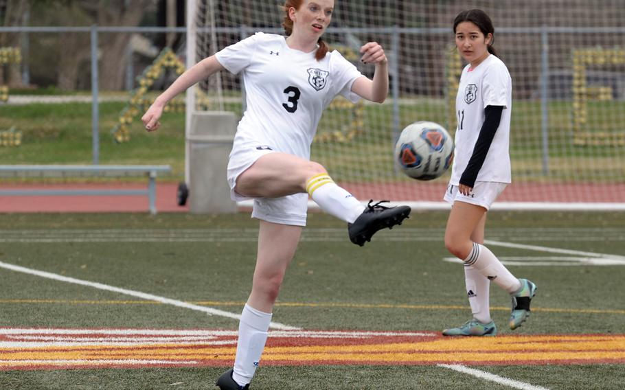 Avery Pilch scored both of Zama’s goals in giving the Trojans a 2-0 lead in the first half of Saturday’s match against Robert D. Edgren. The Eagles rallied to win 3-2.