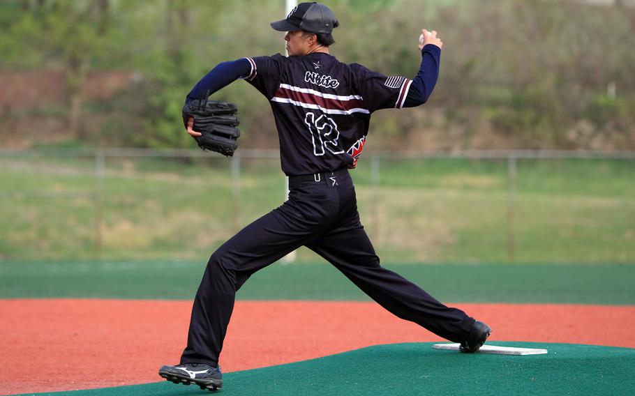 Zama's Keito White delivers against Osan.