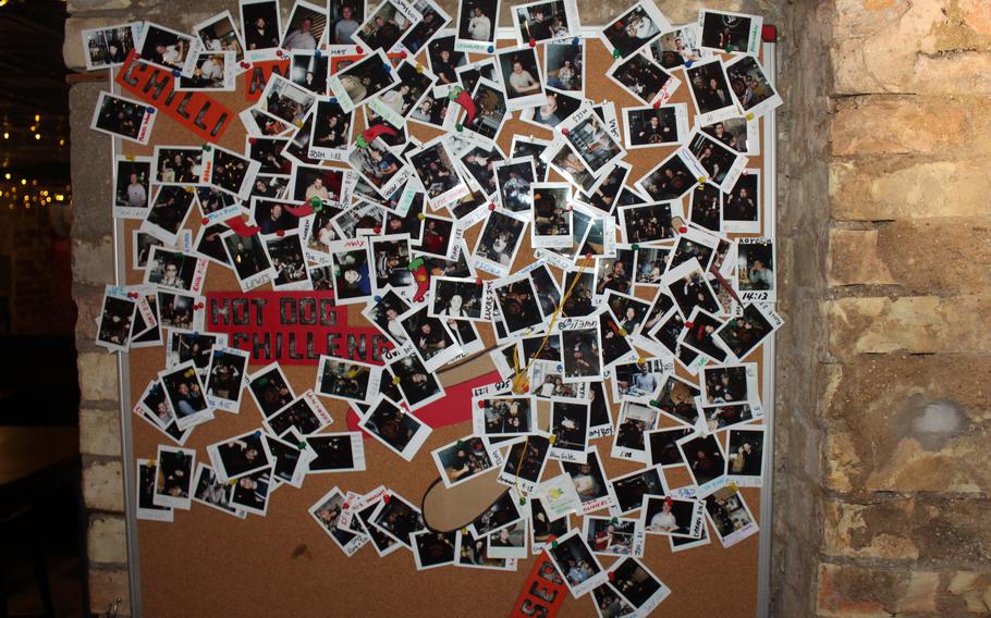 The Smoke Works spicy food challenge contestant wall. The Cambridge, England, restaurant is currently developing its next spicy food challenge.