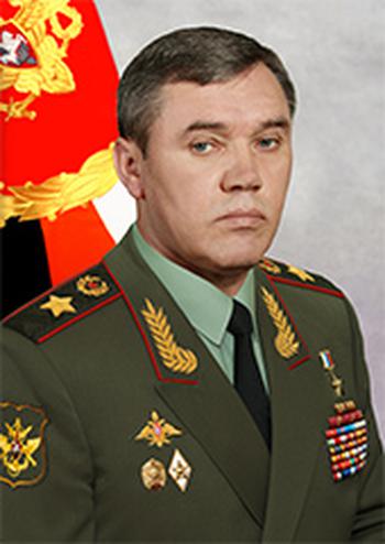 Gen. Valery Gerasimov, chief of the general staff of the Russian armed forces, as shown in his 2017 official portrait. Gerasimov is concerned about the professional appearance of his combat soldiers, according to British government reports and comments from Russia. 