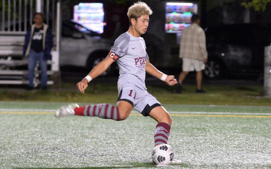 Ren Spinosi gets set to score.