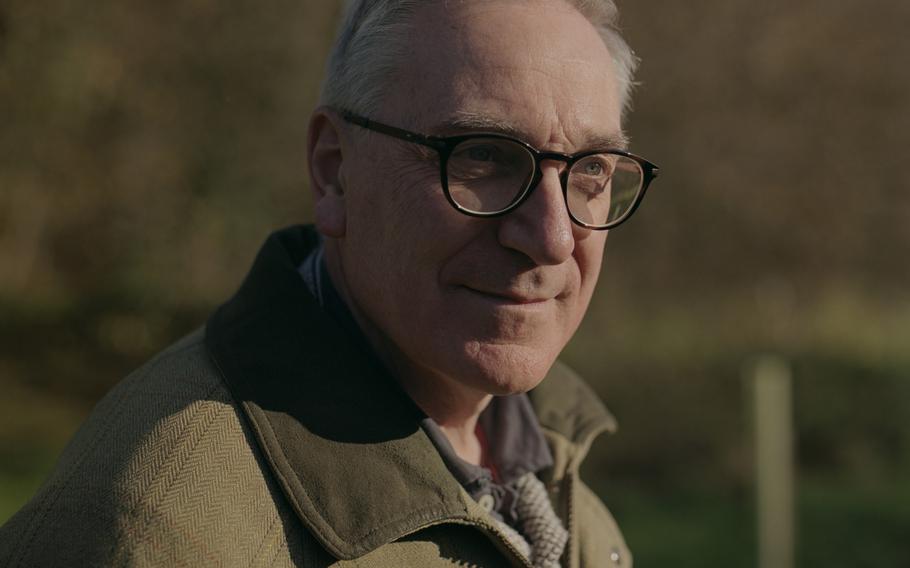 Lt. Gen. Richard Nugee, a retired senior British army officer, stands near his home in Devizes, England, on Dec. 4. 