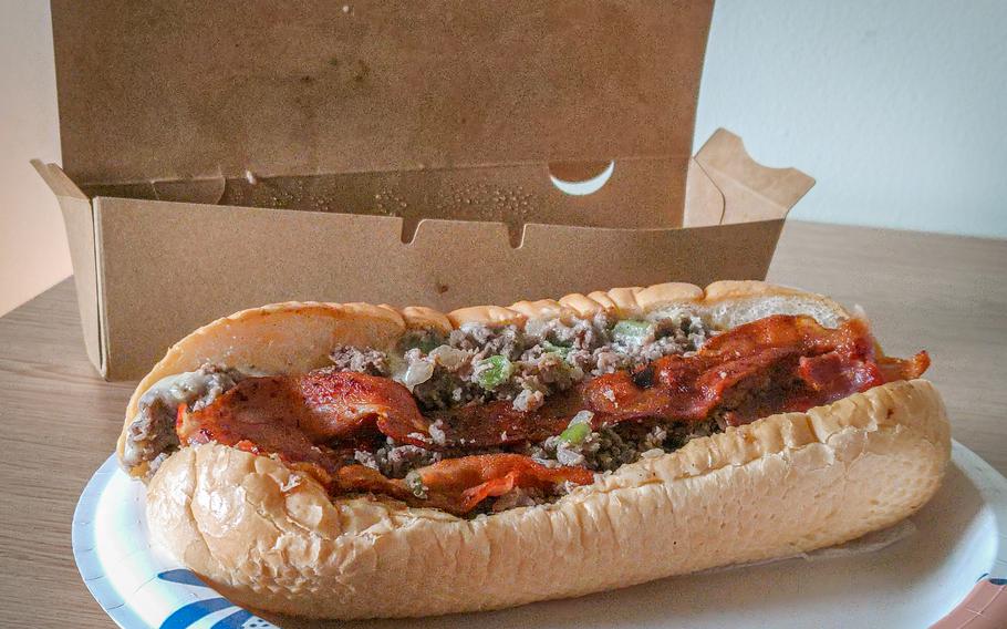 The cheesesteaks at World Philly Cheesesteaks in Pyeongtaek, South Korea, merge Asian influence with an  American staple.