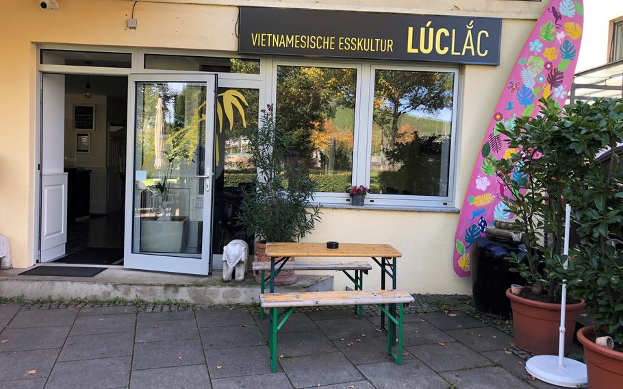 The eatery Luc Lac, on the north side of Stuttgart, offers a menu mostly focused on Vietnamese specialties.