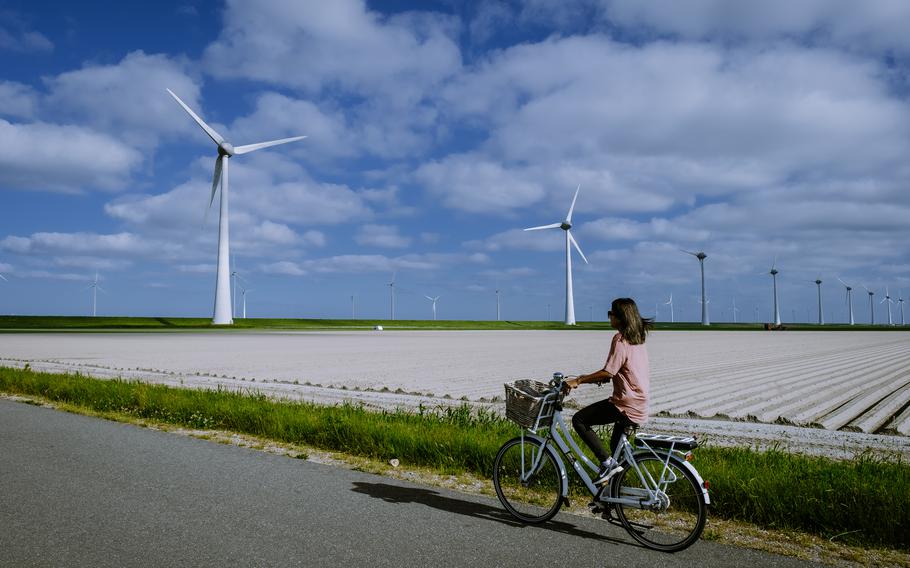 Many Dutch are big believers in the concept of uitwaaien, or engaging in some sort of outdoor physical activity in windy conditions. 