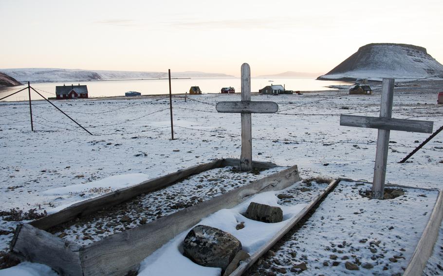 If there’s anything sadder than seeing the headstones of toddlers, it’s seeing them in an abandoned village above the Arctic Circle.