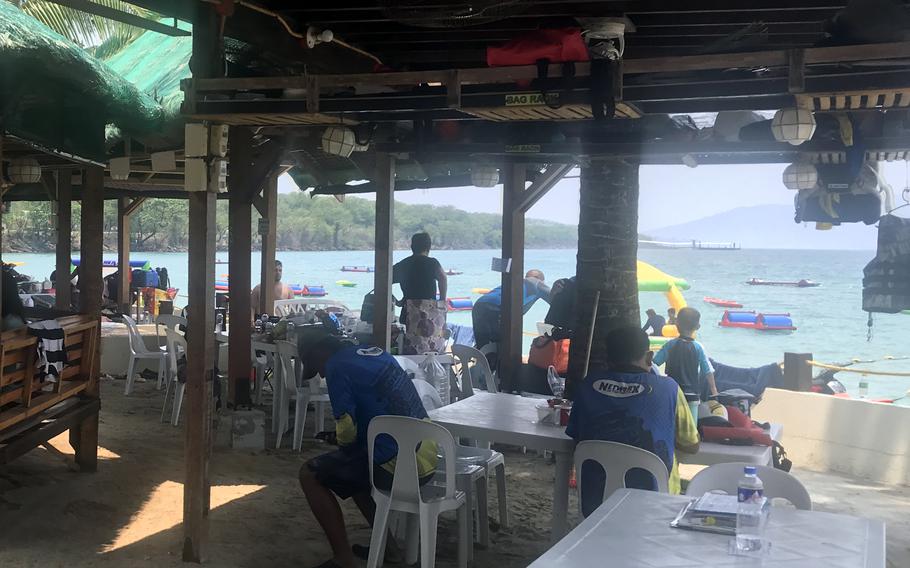 U.S. troops on temporary duty to Subic Bay in the Philippines can spend their down time at a former liberty zone on what used to be Naval Air Station Cubi Point.