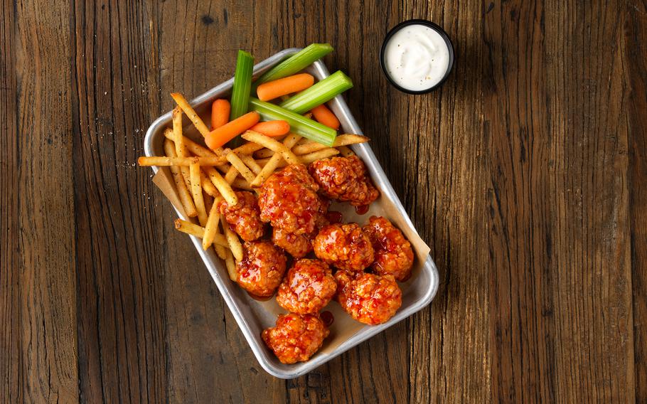 Participating Buffalo Wild Wings restaurants will offer 10 free boneless wings and fries for all veterans and active-duty service members.