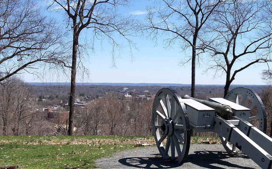 The view from Fort Nonsense.