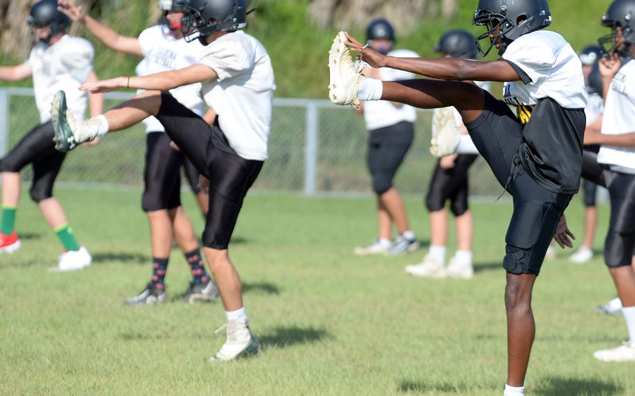 The Panthers may be young, but coach Sergio Mendoza says they've worked hard during conditioning and two-a-day practices.