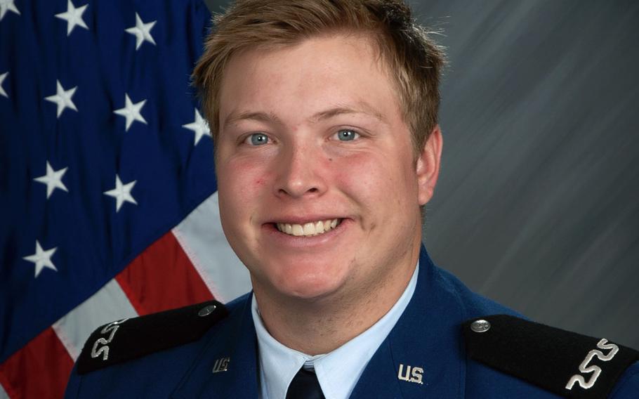 Cadet Hunter Brown, 21, of Lake Charles, La., died after a "medical emergency" on his way to class Monday, Jan. 9, 2023, according to the Air Force Academy.