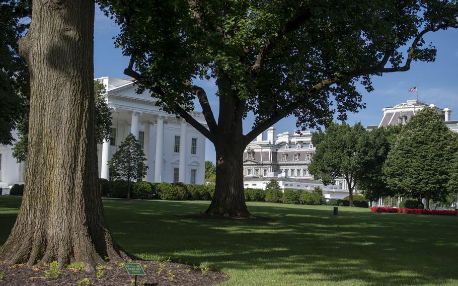 The White House as seen on July 6, 2022. According to reports on Friday, March 31, 2023, the U.S. government erroneously shared online for two days in January 2023 the Social Security numbers of 1,900 people who visited the White House on Dec. 14, 2020, while former President Donald Trump was still in office.