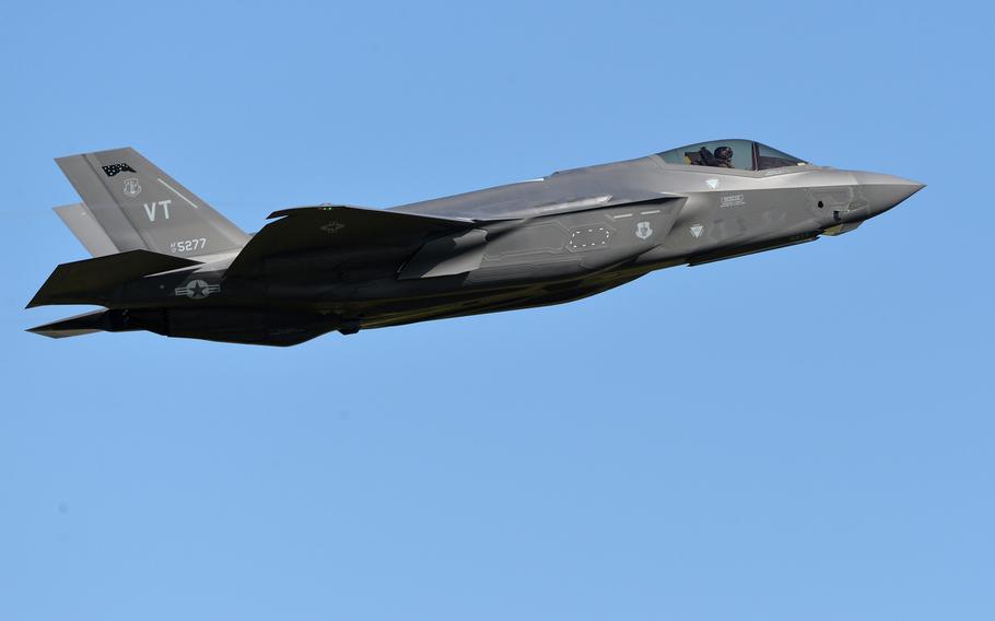 An F-35 Lightning II of the Vermont Air National Guard’s 158th Fighter Wing takes off from Spangdahlem Air Base, Germany, in 2023.  While Congress appears to have funded NGAD, the U.S. Air Force may be considering cuts or delays in the program in favor of updating the military’s current F-35s. However, updating F-35s would do little to ameliorate issues like the F-35 fleet’s full mission capable rate standing at a lackluster 30%. Meanwhile, refusing to commit to NGAD would provide years of leeway for adversaries to continue developing their air superiority capabilities. 