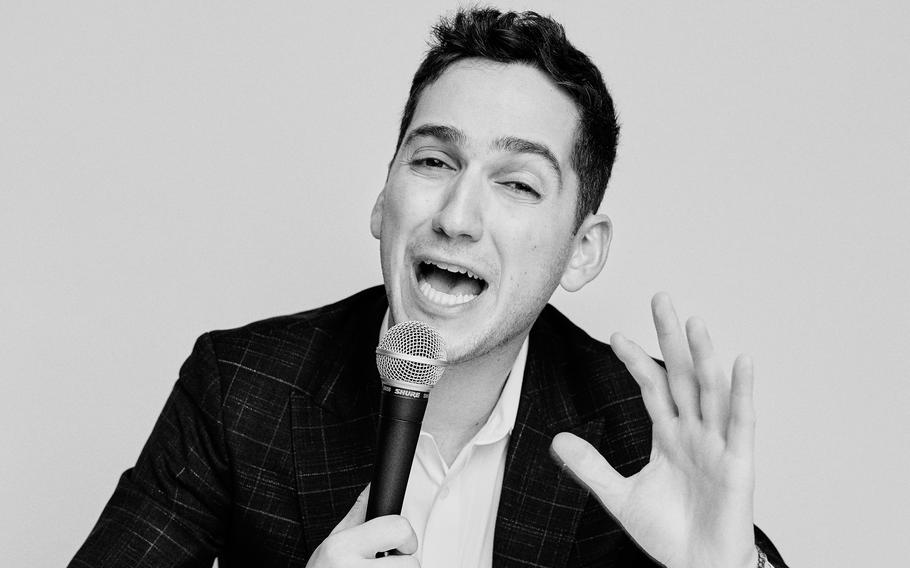 Comedian and impressionist Matt Friend in New York on March 4. Over the past couple of months, Friend has turned the red carpet into a petri dish for viral content, mastering impromptu interactions with actors and musicians who have become increasingly familiar with his online presence. 