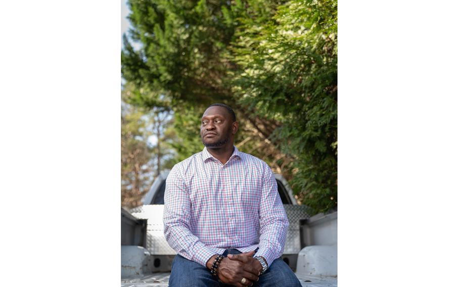 Dwight Jackson at his home in Locust Grove, Ga. 