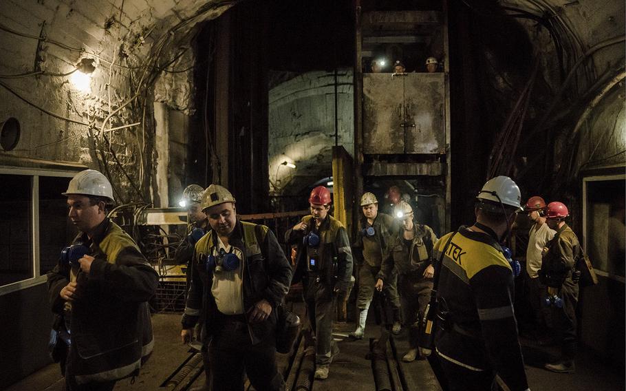 The men and women still mining coal in eastern Ukraine consider their efforts a patriotic duty following Russia’s invasion. 