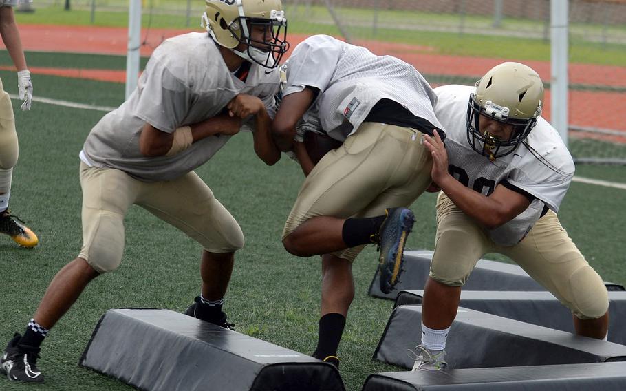 Humphreys has some solid size in the line, averaging 227 pounds in the interior.