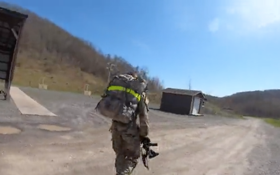 Soldiers from the West Virginia and District of Columbia National Guard competed in the West Virginia National Guard Best Warrior Competition at Camp Dawson in Kingwood, W. Va. 