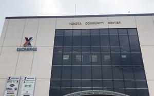 The Yokota Community Center houses the commissary, base exchange and food court at Yokota Air Base in western Tokyo.