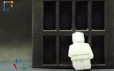stripes.com - Scientists invented a melting liquid robot that can escape from a cage