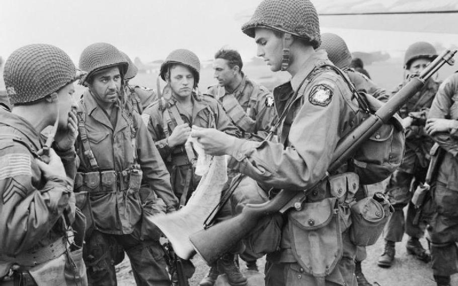 
Men of the 508th Parachute Infantry Regiment during Operation Market Garden, 17 September 1944.