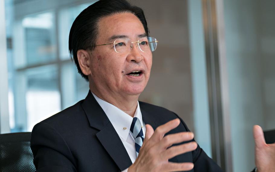 Taiwan Foreign Minister Joseph Wu.