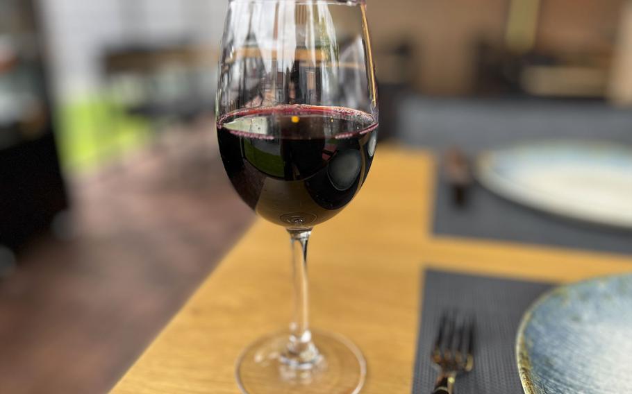 Pirosmani is one of five red wine offerings on the card at Kinto Georgian Restaurant in Wiesbaden, Germany. Georgia is one of the world's oldest winemaking areas. 