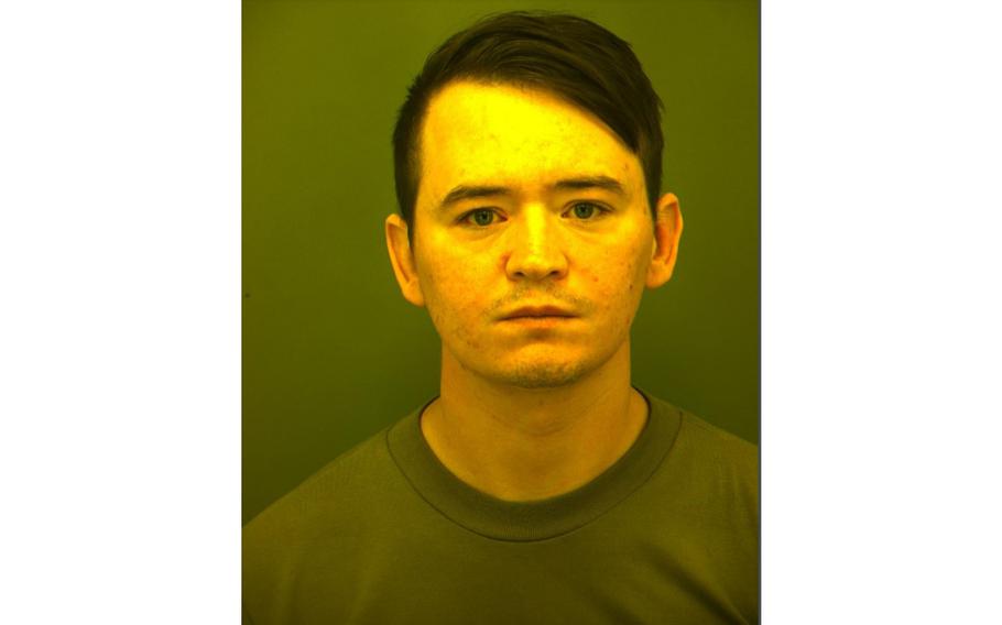 Fort Bliss Sgt. Christopher Aaron Rey, 28, was arrested April 12, 2023, after a woman identified him as the man who forced his way into her apartment and attempted to sexually assault her.