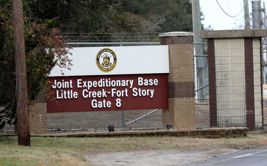 The Navy released recently a five-year review of an environmental restoration program at Joint Expeditionary Base Fort Story, finding that environmental contamination of industrial solvents and arsenic at two sites is under control.