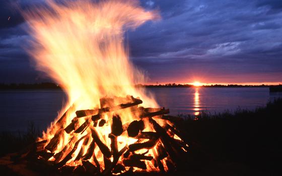 St. John’s bonfires will take place at various locations in Europe on or around June 23 this year.