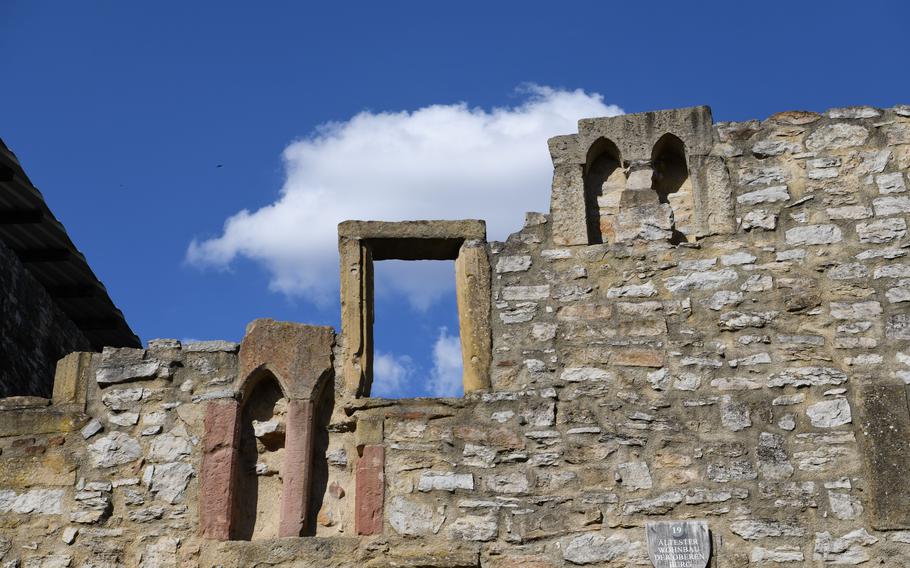 The Hornberg Castle ruins in Baden-Wuerttemberg, Germany, July 6, 2023.