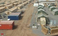 CAMP
CAMP LEMONIER, Djibouti -- Jan 04 -- Kendra Helmer/Stars and Stripes
More than 1,000 servicemembers live at Camp Lemonier near Djibouti City, Djibouti. 


(enw# 50p cs)