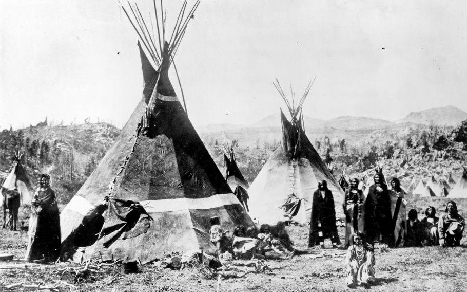 Shoshone Indians.