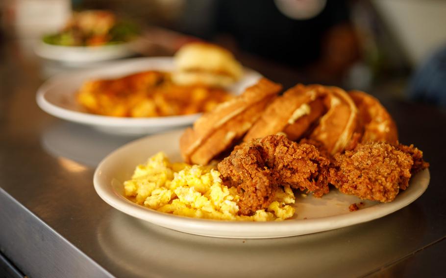 Both Augustans and visitors enjoy the sumptuous breakfasts at the Brunch House of Augusta, from biscuits and gravy to full platters. Augusta is known for its restaurants featuring Southern food.