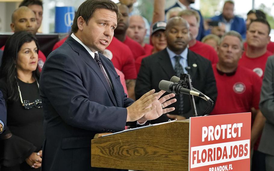 But in keeping with DeSantis’s general approach to testing, the program will be smaller than those in other states and won’t do much to help healthier, younger populations such as students. The batch will reach a small fraction of the state’s 4.6 million seniors and 21.8 million residents.