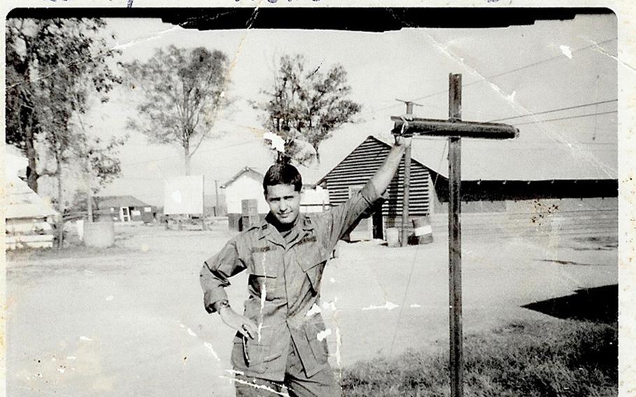 Capt. Larry Liss in South Vietnam in 1968. Liss flew in a 1967 rescue operation that was launched from a Special Forces outpost at Cau Song Be. 