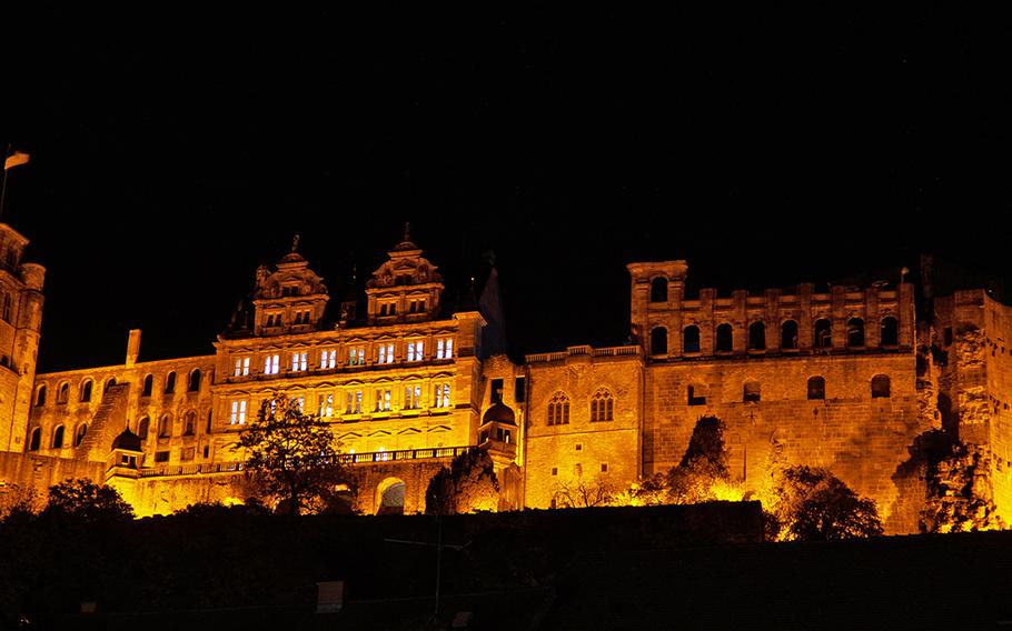 Heidelberg Castle, a photo the author has attempted for decades, at last, realized.