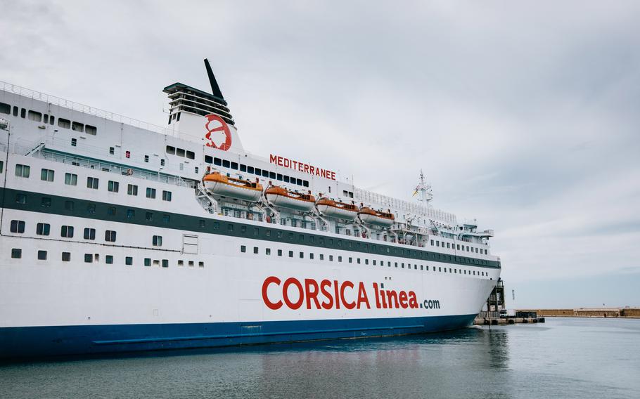 The ferry, which usually goes back and forth between France and Algeria, had been out of service for much of the pandemic.