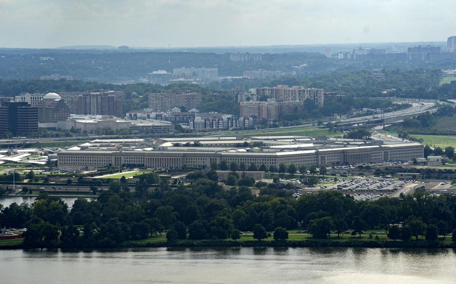 The Pentagon in Arlington, Va., on Sept. 17, 2021. China’s reported launch of a hypersonic missile into orbit has raised concerns that U.S. rivals are quickly neutralizing the Pentagon’s missile defenses even as it invests tens of billions of dollars in upgrades.