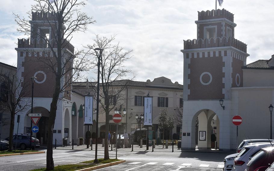 There are more than 160 stores and restaurants at the Noventa Di Piave Designer Outlet mall off the A4 autostrada in northeast Italy, which is a day trip for those coming from Aviano Air Base or the U.S. Army base in Vicenza.