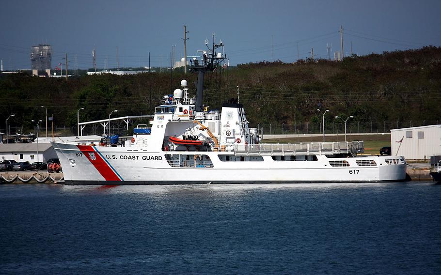 The U.S. Coast Guard plucked more than two dozen high school students from the waters of Long Island Sound on Wednesday after their boat capsized in Westport, Connecticut.