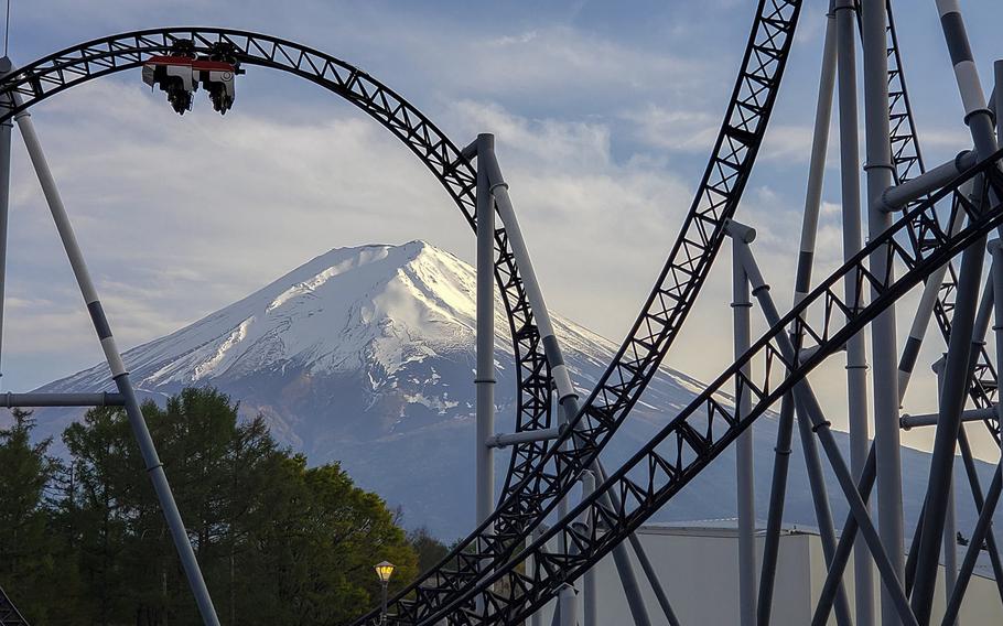 The Fuji-Q Highland's Takabisha roller coaster holds the Guinness World record for steepest incline for a ride of its type, 121 degrees.