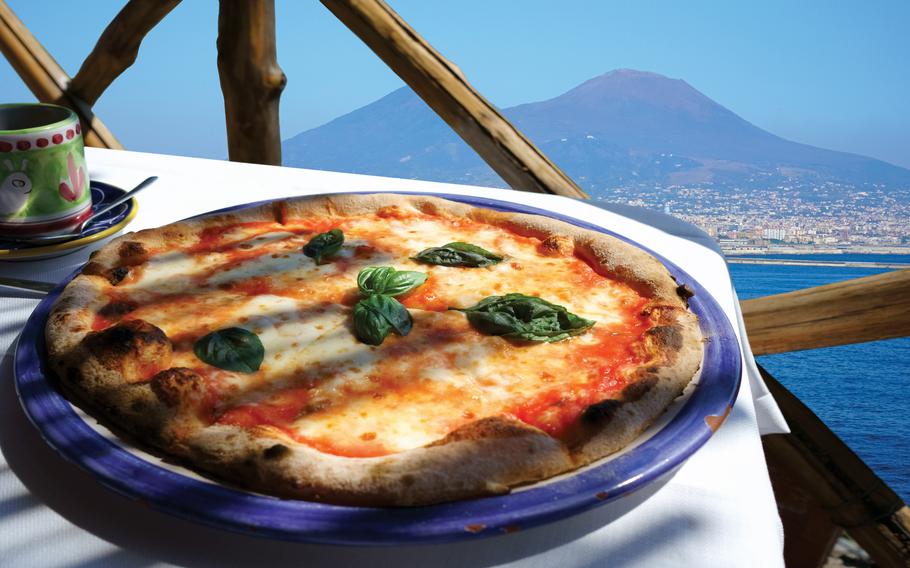 Naples, Italy, celebrates its best-known dish, margherita pizza, at Pizza Village, running through June 25.