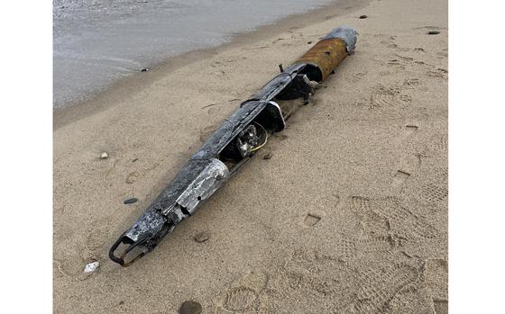 An artifact resembling an aircraft fuselage washed up at Cape Cod, and historians say it is linked to military training during the 1940s and 1950s. 