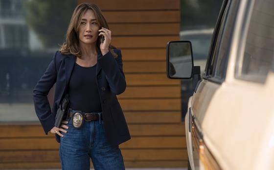 Maggie Q as the titular character in “Ballard.”